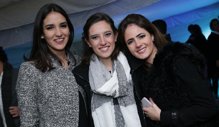  Paulina Torres, Vale Rangel y Pau Aldrett.