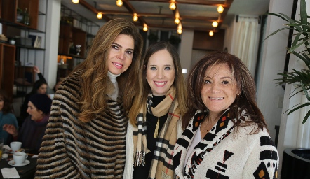  Marta Díez Gutiérrez, Sofía Siller y Beatriz Rojas.