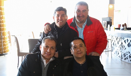  Tomás, Jorge, Juan Carlos y Rafael .