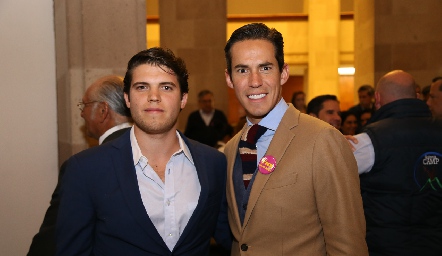  Ricardo de la Torre y Diego Silveti.
