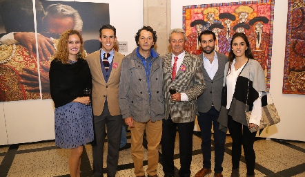  En la exposición “La Fiesta Brava Vista con Ojos Potosinos”.