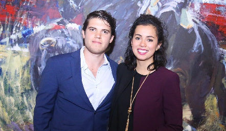 Ricardo de la Torre y Sofía Milán.