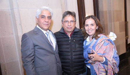 En la inauguración.