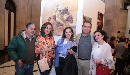  Gerardo Córdova, Gabriela Bárcena, Olga de la Torre, Ricardo de la Torre y Ale Labastida.