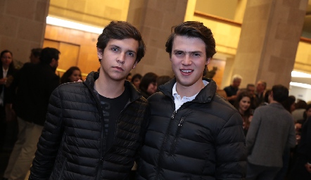  Carlos Andrade y Pablo Labastida.