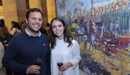   Mauricio Espinosa y Daniela Torre.