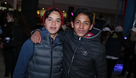  Pato Aguillón y Diego Méndez.