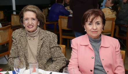  Martha Abaroa y Lety de Acebo.