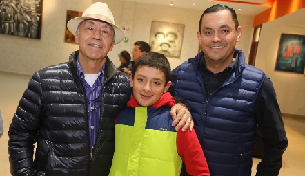  Alfonso, Poncho y Alfonso Chávez.