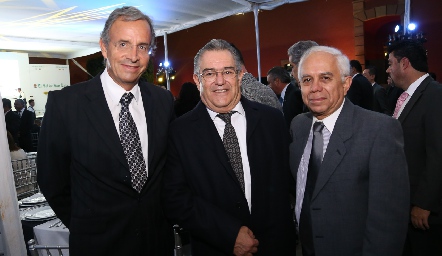  Francisco de la Rosa, Mario Noriega y Filiberto Estrada.