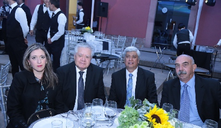  Liliana Calderón, Francisco Calderón, Gerardo García y Juan Manuel Gordoa.