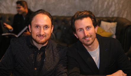  Fernando Rangel y Benjamín Jiménez.