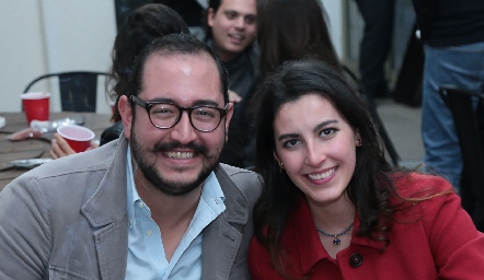  Eduardo Moreno y Daniela Mauricio.