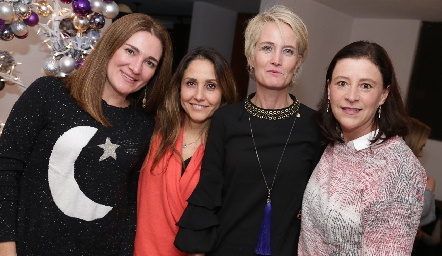  Anita Anaya, Martha Chalita, Güera Valle y Ana Luisa Garza.