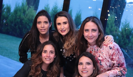  Ana Meade, Lourdes Orozco, Mariana Calvillo, Ana Luisa Díaz de León e Isabel Elizondo.