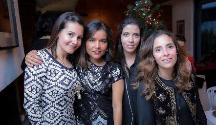  Rocío Subirana, Lorena Torres, Ana Meade y Ana Luisa Díaz de León.