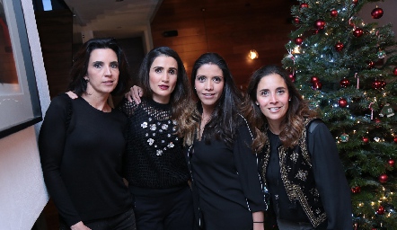  Marisol de la Maza, Lourdes Orozco, Ana Meade y Ana Luisa Díaz de León.