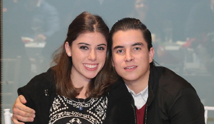  Andrea Vilet y Alejandro Sánchez.