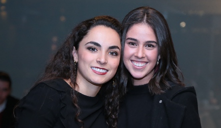  María Bravo y Natalia Navarro.