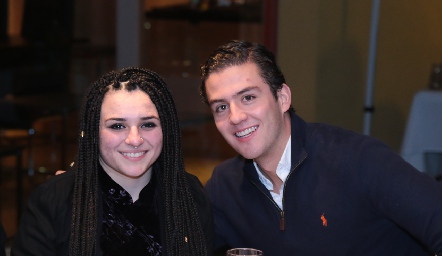  Faride Naride y Diego Lozano.