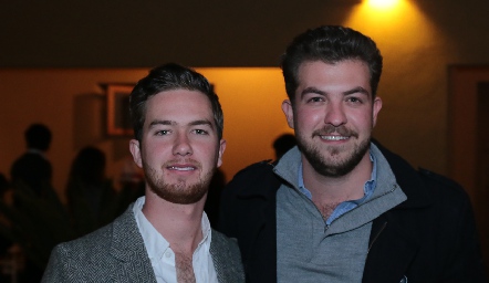  Alejandro Gómez y Gonzalo Eggleton.