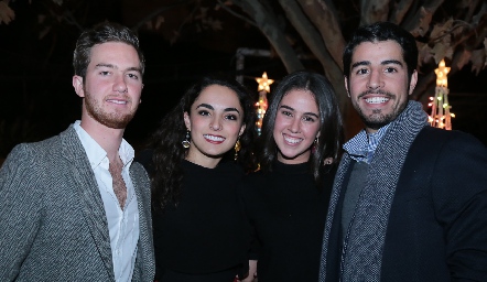 Alejandro Gómez, María Bravo, Natalia Navarro y José Manuel Lázaro.
