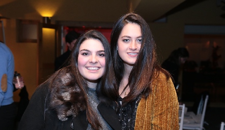  Catalina Esper e Isa Mendizábal.