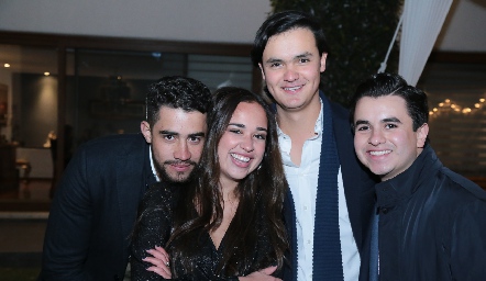  Carlos Barba, Ivana Martínez, Emilio González y Juan Carlos Arredondo.