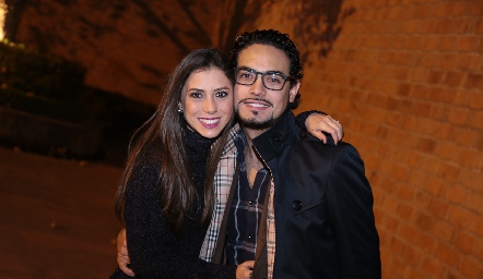  Andrea Zúñiga y Victorio Ortiz.