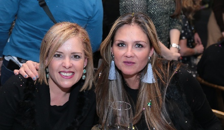  María Esper y Beatriz Villegas.