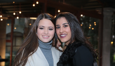  Marisol Aldrett y Ximena Abud.
