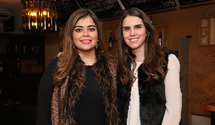  María José Motilla y Ana Gaby González.