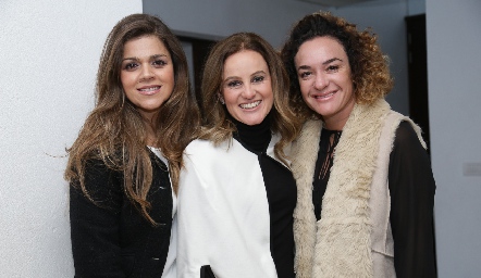  Yezmín Sarquis, Romina Madrazo y Julieta Morales.