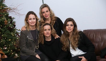  Gaby Artolózaga, Mónica Torres, Fernanda García y Yezmín Sarquis.