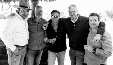 Humberto Abaroa, Jerónimo Gómez, Güicho Fernández, Juan Hernández y Jean Franco Pizzuto.