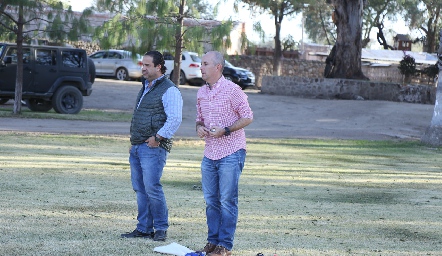  Aldo Pizzuto y Juan Carlos Nieto.