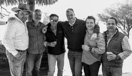  Humberto Abaroa, Jerónimo Gómez, Güicho Fernández, Juan Hernández, Aldo Pizzuto y Jean Franco Pizzuto.