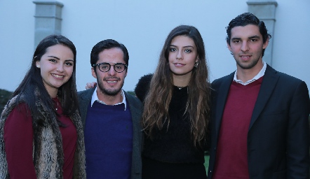  Isabela Acebo, Xavier Antunes, Marijó Macías y Jerónimo Labastida.