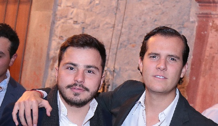  Pancho Cadena y Juanfer Rojas.