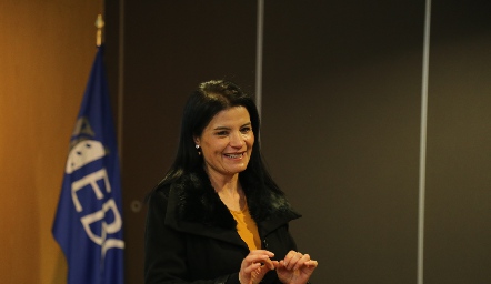  María Ester Velázquez, Directora de la EBC.