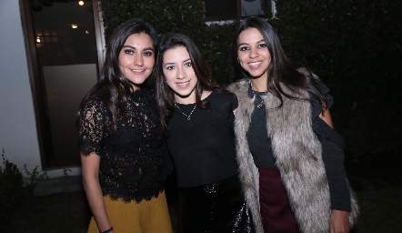  Pamela Michel, Ana Gaby Alba y Ana Paula García.