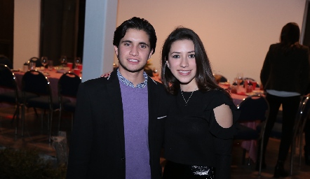  Andrés González y Ana Gaby Alba.