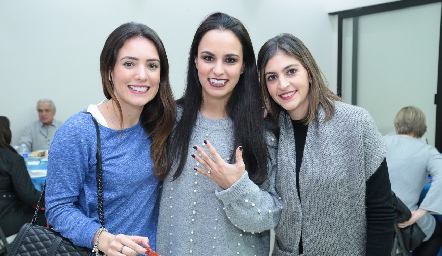 Mari Ceci Herrera, Natalia Leal y Paty Gómez.