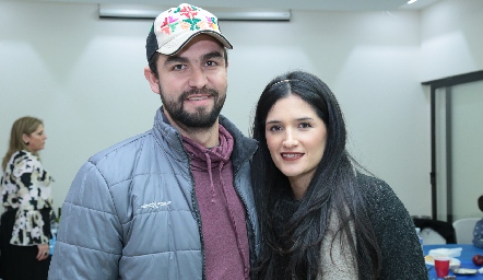 Guillermo Leal y Alejandra Cano.