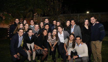  Una gran noche .