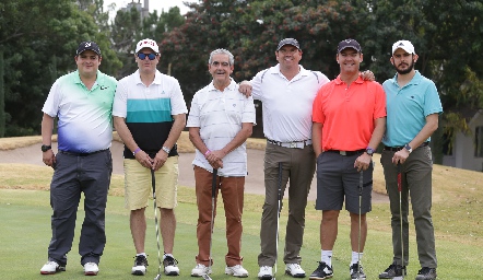  Eduardo Gouyonnet, Güicho Fernández, Mariano Borbolla, Guillermo  Cueto, Miguel Benavente y Mauricio Valdés.