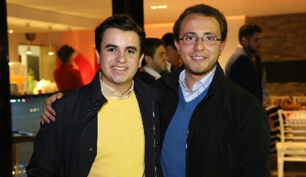  Juan Carlos Arredondo y Sergio Lasso.