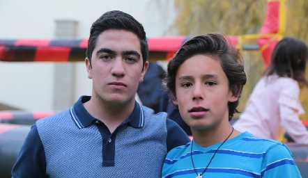  Chente Azcona y Juan Pablo Ruiz.
