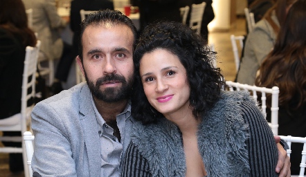  Christian Monsech y Paulina Macías.