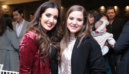  Eli Kury y Adriana Lárraga.